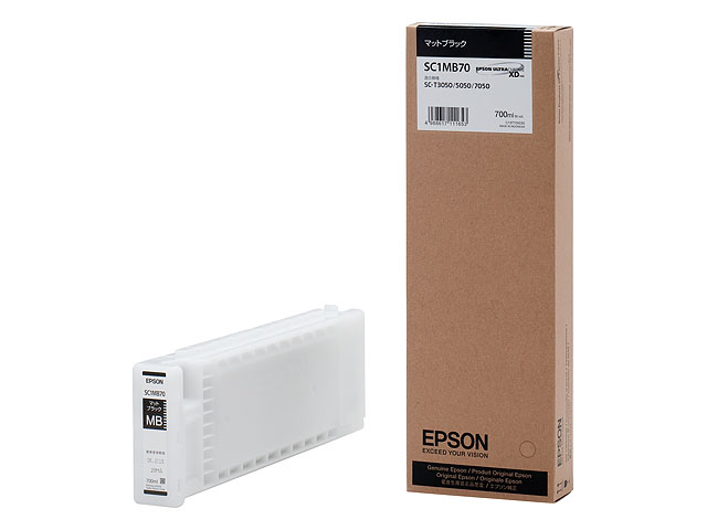 EPSON完全無欠インキ \u003cBR\u003eSC1MB70(700ml) ﾏｯﾄﾌﾞﾗｯｸ