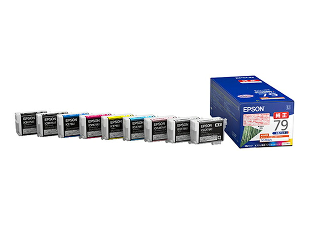 EPSON完全無欠インキ \u003cBR\u003eIC9CL79A1 ９色仕掛ける