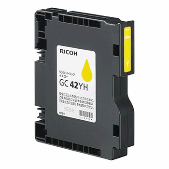 RICOH純正インク GC42YH　イエロー　Lサイズ大容量(515929)