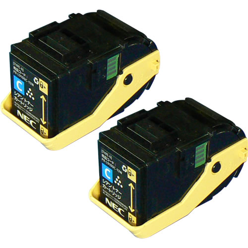 NEC　純正品 PR-L9110C-13W ﾄﾅｰｶｰﾄﾘｯｼﾞ　ｼｱﾝ 2本入