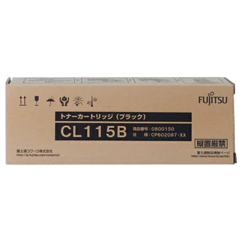 【訳あり特価品】富士通(FUJITSU)　純正品 ﾄﾅｰｶｰﾄﾘｯｼﾞCL115B　ﾌﾞﾗｯｸ　(0897210)