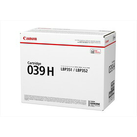 ＣＡＮＯＮ 純然たる品 トナーカートリッジ039H 大静電容量