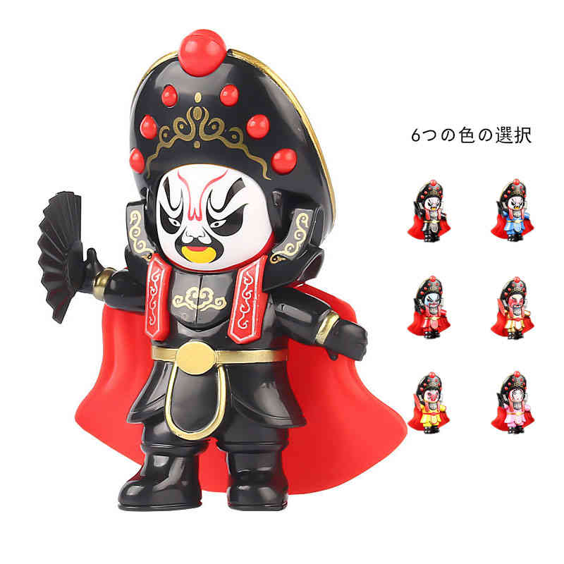 楽天市場】かぶり面 顔が変わる 中国 四面 大4面 送料無料 変面人形