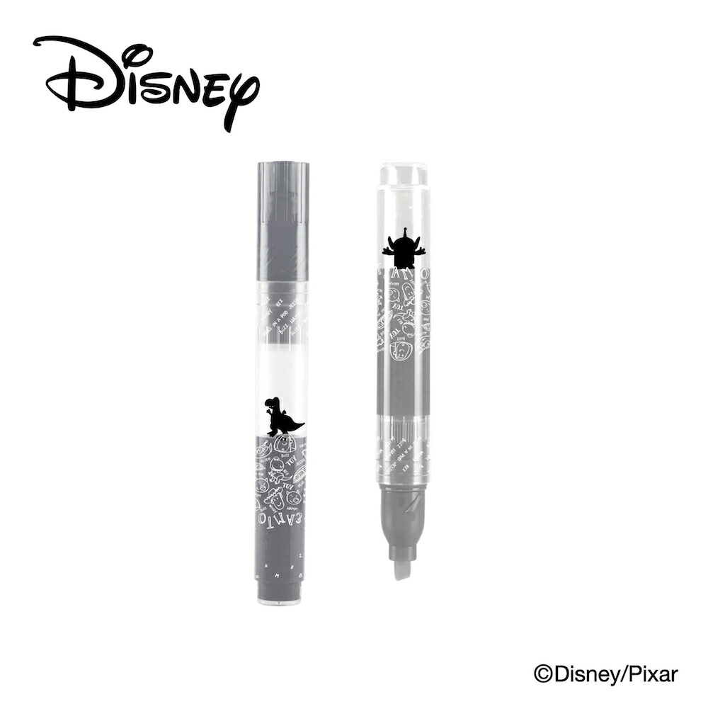 楽天市場 フローティングハイライター ピクサー ディズニー トイストーリー レックス 蛍光ペン ソフトグレー 大容量蛍光マーカー Shop Kobaru
