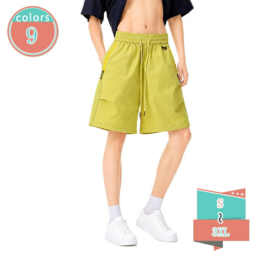 ショートパンツ メンズ 短パン アウトドア ハーフパンツ 夏 ゆったり 大きいサイズ 通気性 スポーツ ウェア 膝上 カジュアル ルームウェア 運動 shop-kosugi｜小杉拓嗣商店