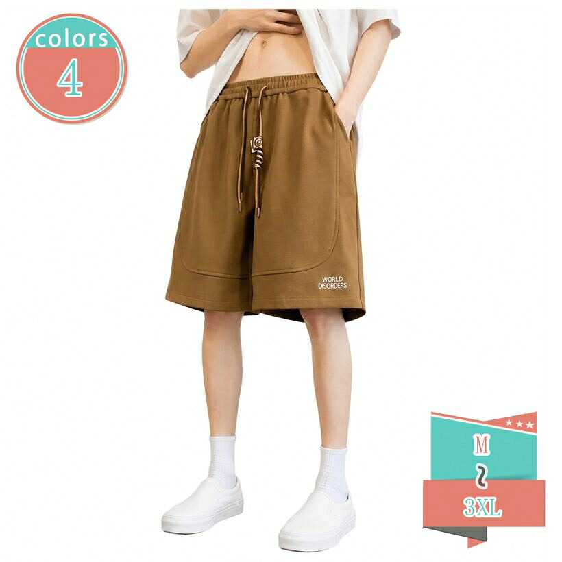 ショートパンツ メンズ ハーフパンツ イージーパンツ ゆったり 夏 カジュアル 体型カバー ルームウェア 膝丈 ボトムス shop-kosugi｜小杉拓嗣商店