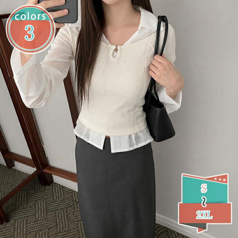 1000円OFFクーポン プリーツシャツ 体型カバー ブラウス レディース 襟付き 長袖 シアー トップス 上品 きれいめ カジュアル とろみシャツ スタイルアップ 薄手 羽織り ゆったりサイズ 大きいサイズ 通勤 デート shop-kosugi｜小杉拓嗣商店