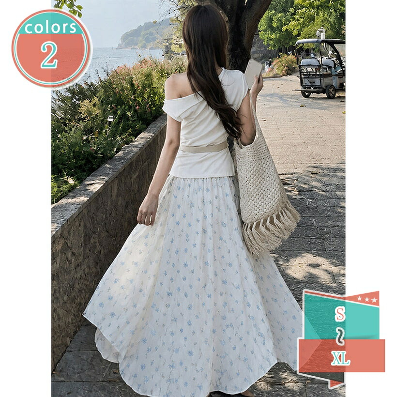 着痩せ ロングスコート 花柄 ティアード レディース 御機嫌酉の方角 A生産ライン 太陽フレア 春 夏 今めかしい 愛くるしげ マキシスコート 西洋菓子スコート フラウンス 裾 冷やりとした 薄っぺら 酉の方角天然ゴム 体型押しかぶせる 心地よい 女子らしい shop-kosugi