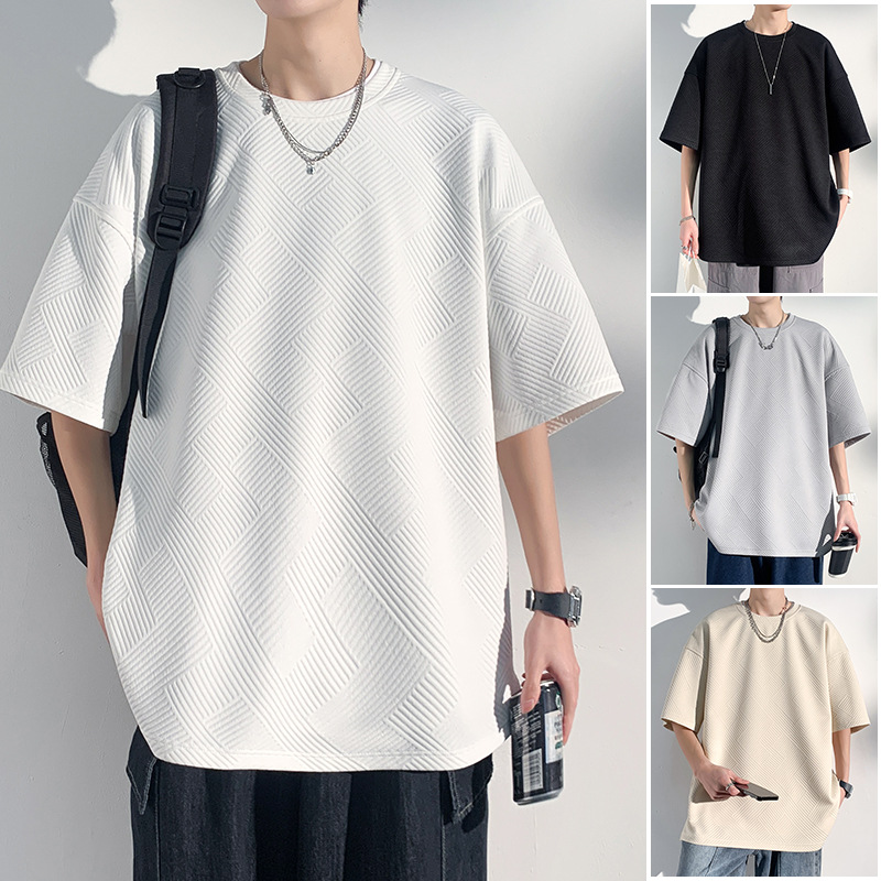 BE:FIRST ワッフル Tシャツ Mサイズ 半袖 オーバーサイズド ワッフル Tシャツ BLACK LABEL SS25