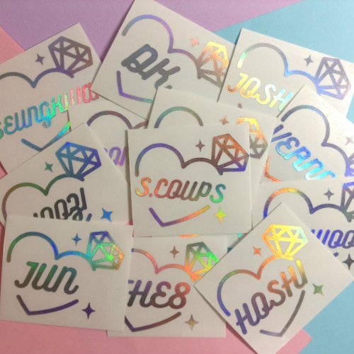 楽天市場】ホログラムステッカー #ダイヤモンド #オリジナル #ペン