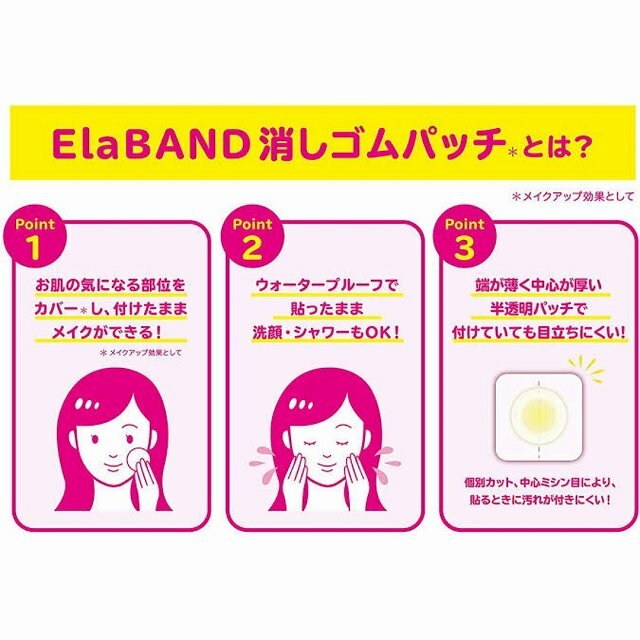 メーカー公式ショップ 韓国コスメ にきびパッチ Elaband エラバンド 消しゴムパッチ 簡単カバー ウォータープルーフ メイクok 目立ちにくい Whitesforracialequity Org