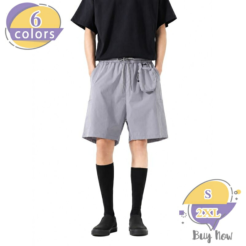 ハーフパンツ メンズ 夏服 ショートパンツ 膝上丈 ゆったり カジュアル アウトドア ストリート 大きいサイズ おしゃれ 短パン shop-livesil｜ショップリブシル