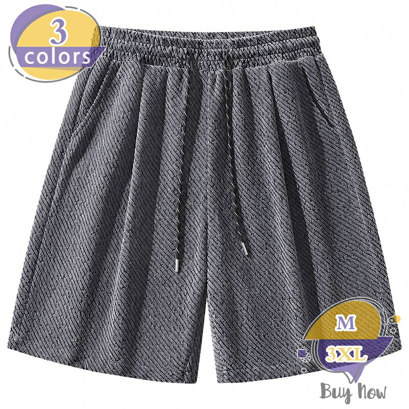 ハーフパンツ メンズ ショートパンツ カジュアル スポーツ 体型カバー ゆったりシルエット 大きいサイズ 夏物 短パン アウトドア 部屋着 ボトムス shop-livesil｜ショップリブシル