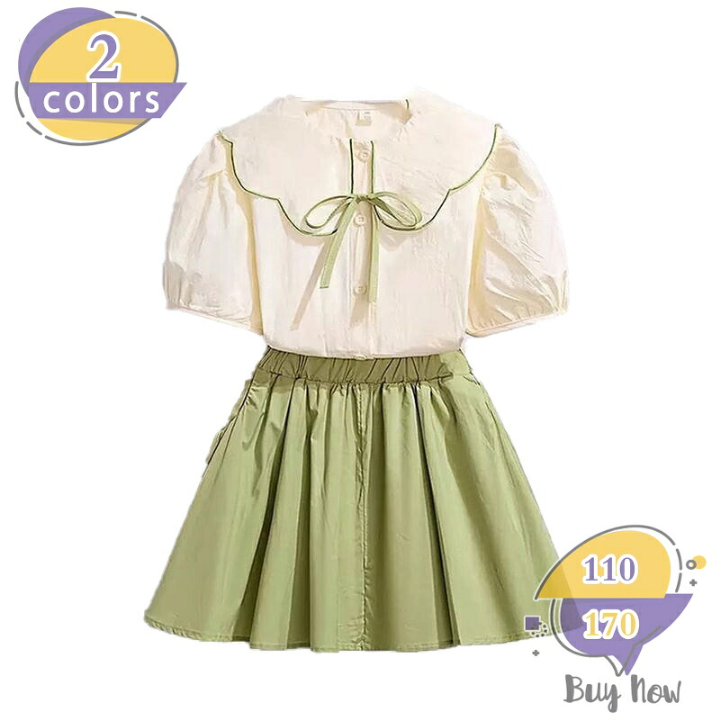 赤ちゃん服 うしろ帯Ｔシャツ スコート 2点仕掛ける 上下仕掛ける セットアップ キッズ服 トップス スコート 上下仕掛ける 御嬢さん服 社交ダンス服 赤んぼう うしろ帯服 肩出し 御坊っちゃん服 韓国こども服 春 夏 通学 旅する 海命のせんたく 普段着 shop-livesil