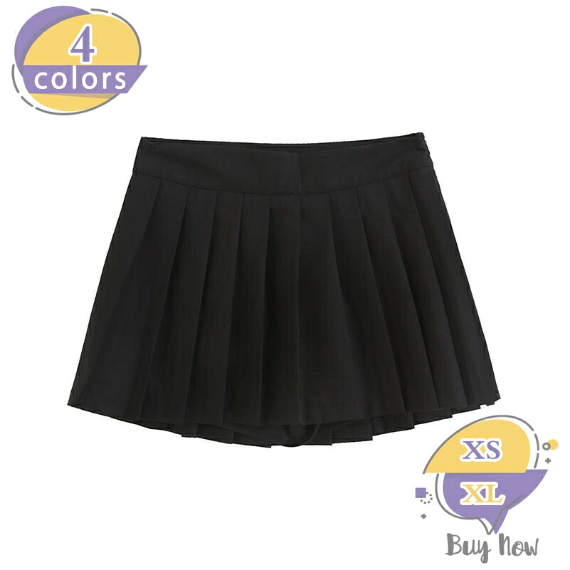 プリーツスカート ミニスカート 無地 レディース Aラインスカート 制服 普段着 街着 JK カジュアル 学生 涼しげ 肌に優しい 柔らかい 女子校生 ハイウェスト ミニスカート 制服 裏地付き プリーツスカート ミニスカート shop-livesil