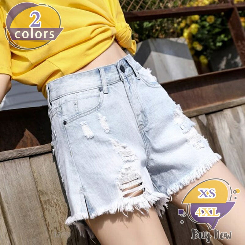 短パン レディース デニム ショートパンツ 夏 ショーパン ジーンズ ボトムス ハイウエスト カジュアル ゆったり 無地 美脚 脚長 シンプル 可愛い 通学 リーゾト 普段着 春夏 ホットパンツ 着痩せ 大人 shop-livesil