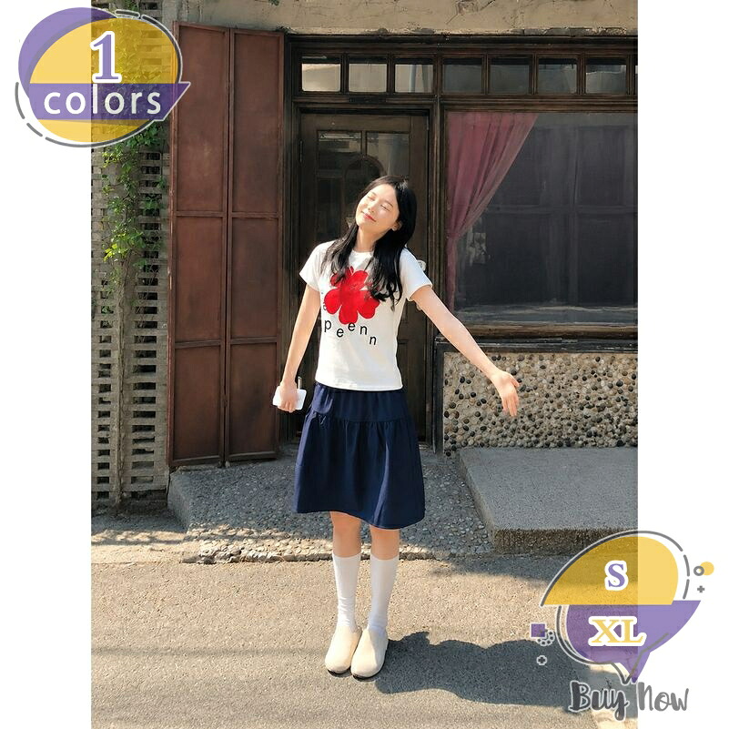 1000円OFFクーポン セットアップ レディース 夏服 半袖 Tシャツ 上下セット ミニスカート 体型カバー 着痩せ見え 大人 可愛い レトロ プリント トップス ボトムス カジュアル デート 旅行 普段使い shop-livesil｜ショップリブシル