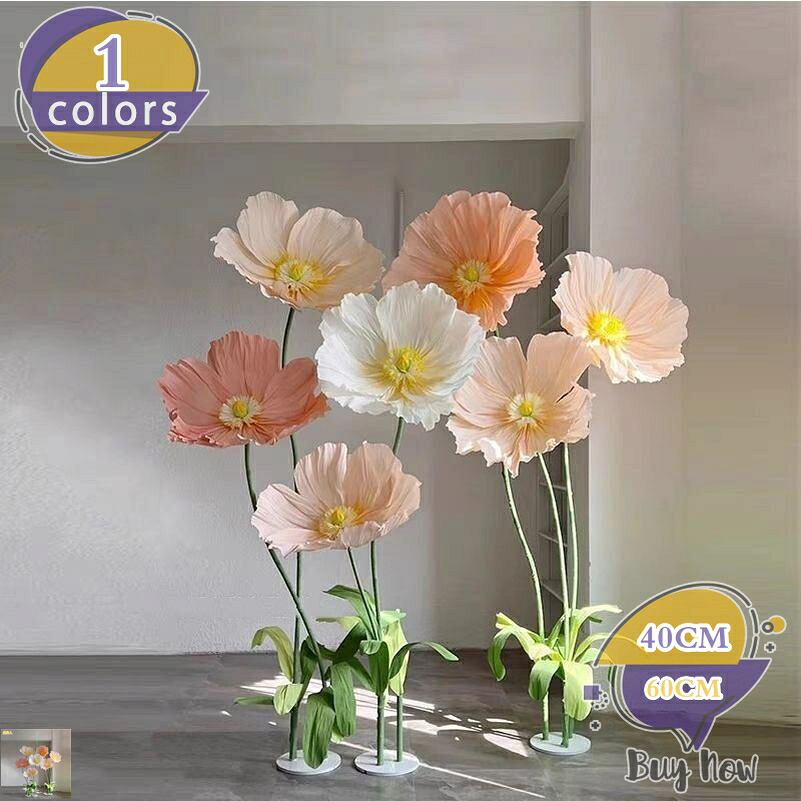 名取り草造花 フェイクフラワー オーガンディー 紙やすりお花 工芸お花 出来事かざり付ける 華燭の典 寄り合い 会場飾り付け 大型 手作り 軽さ 耐久性 実際的絵図面 持ちこたえる 精神的な統合品 高さ約1.7m shop-livesil 造花・人工観葉植物-造花-花・ガーデン・DIY