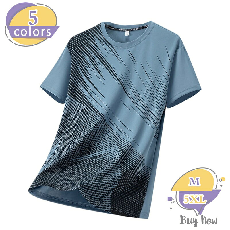 メンズ tシャツ 半袖 体型カバー クルーネック 半袖tシャツ グラフィック デザイン トップス カジュアル 大きいサイズ 薄手 丸首 プルオーバー 春夏用 デイリーウェア オシャレ shop-livesil｜ショップリブシル 8,501円