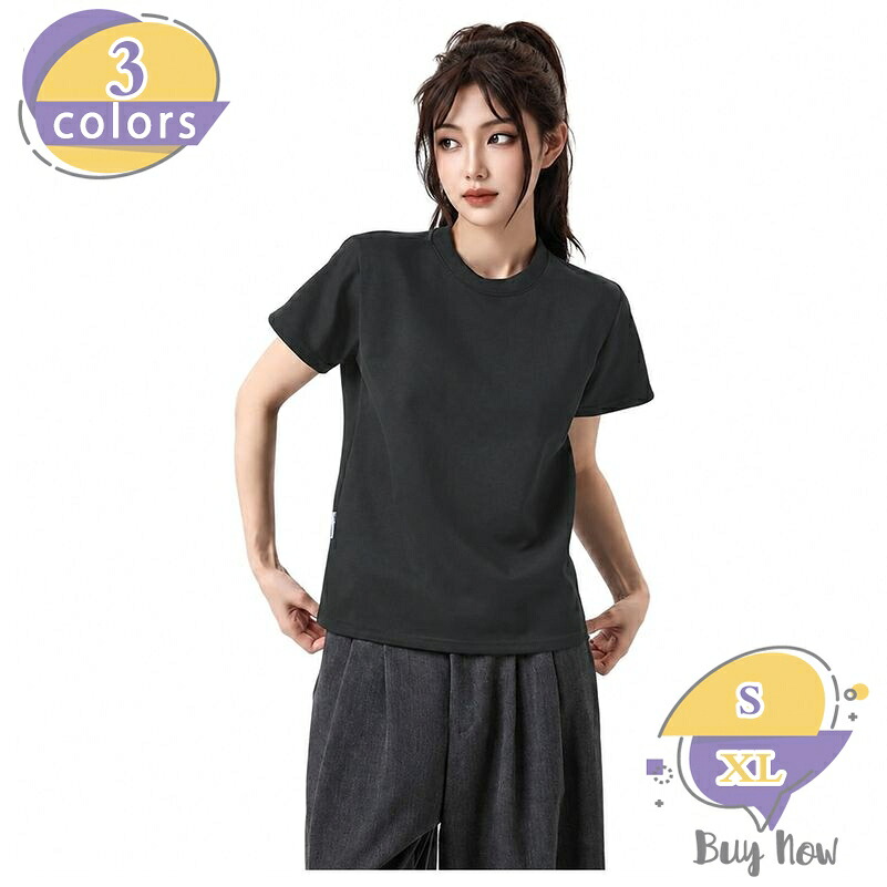体型カバー 半袖 tシャツ レディス 丸首 正肩仕様 カットソー 無地 ベーシック インナーシャツ トップス きれいめ カジュアル 普段着 お出かけ 大きいサイズ すっきり見え shop-livesil｜ショップリブシル