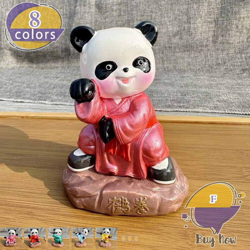 パンダ 置物 飾り パンダ陶器置物 かわいい 北欧 オブジェ お祝い 癒される インテリア 装飾品 熊 くま プレゼント 贈り物 かわいい動物置物 猫の置物 セラミック 店飾り 飾り物 寝室 部屋 インテリア モダン 陶器置物 shop-livesil