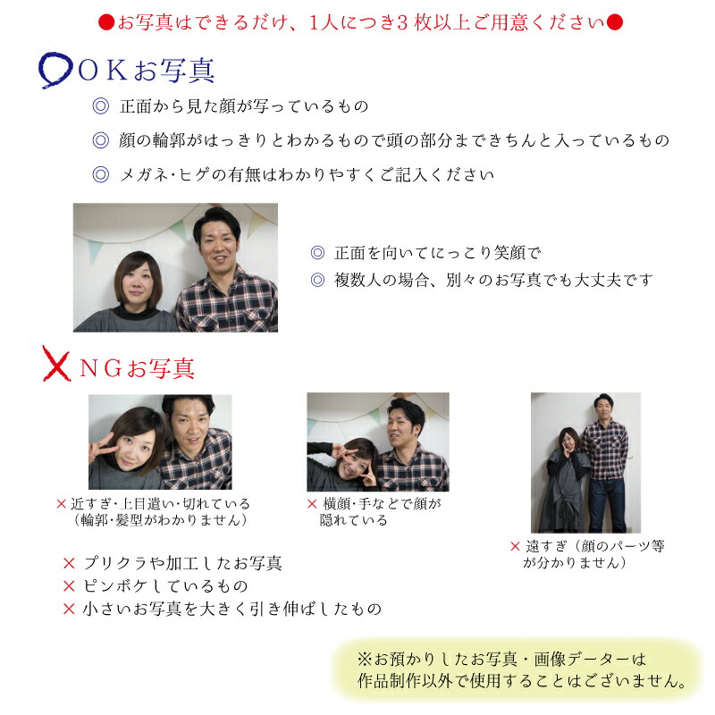 Fujico お名前詩 コラボ Mサイズ 送料無料 ネームポエム 1人タイプ 4人タイプ 似顔絵 さえきけんすけ