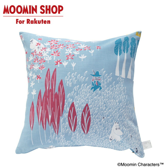 楽天市場】MOOMIN TRIBUTE WORKS クッションカバー 60×60cm ここにいる