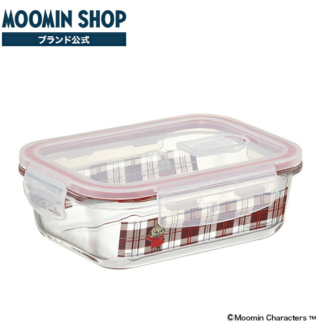 楽天市場】耐熱ガラス製保存容器 370ml ムーミン ガラス 密閉 おしゃれ