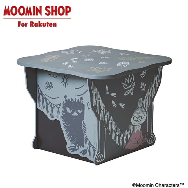 【公式店限定】 MOOMIN 木製ミニテーブル いたずらっ子たち 【メーカー直送品】