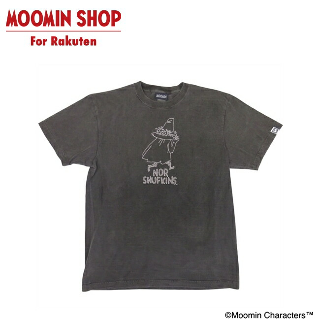 楽天市場】MOOMIN ピグメント刺繍Tシャツ リトルミイ BG
