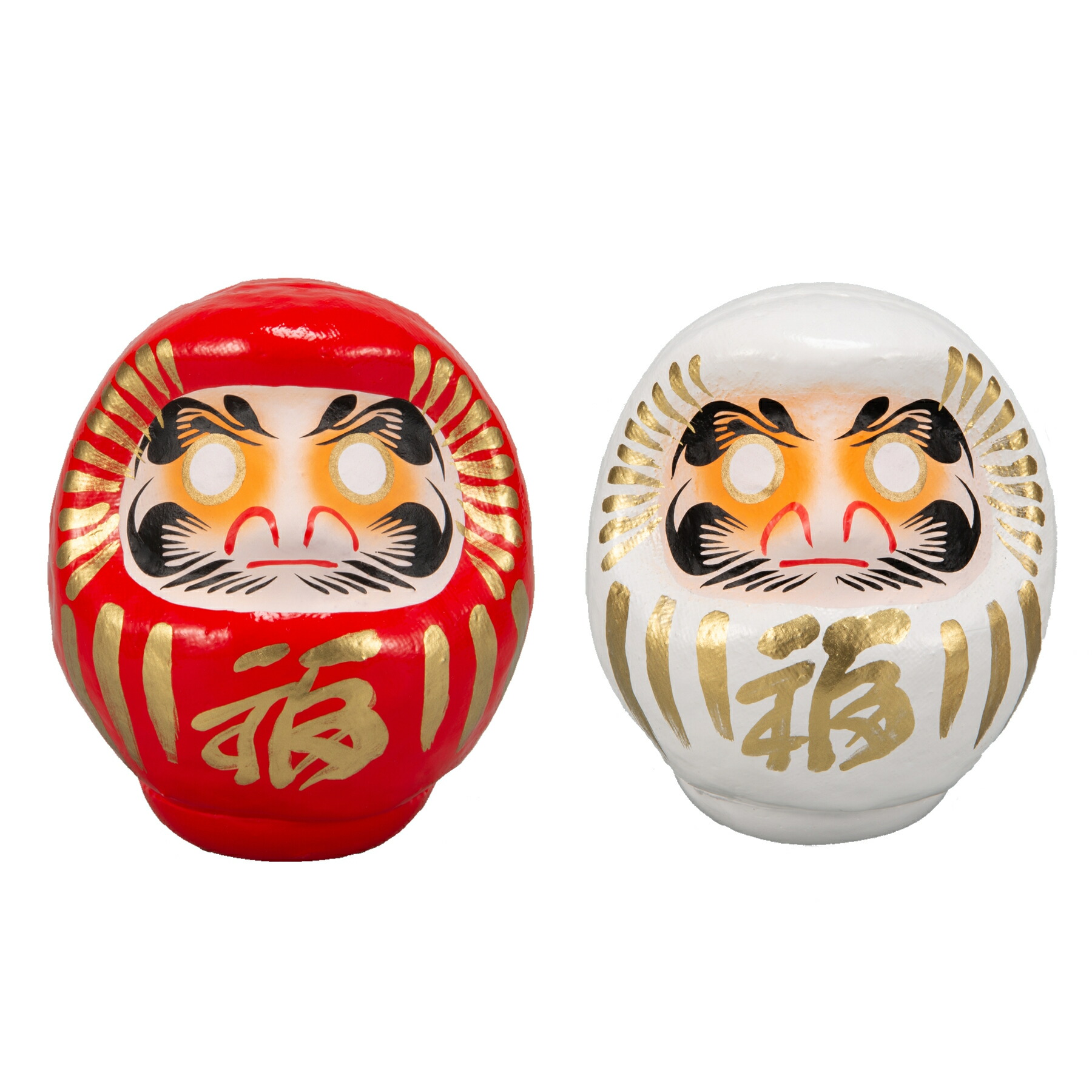 楽天市場】【送料無料】【色の組合せ自由】高崎だるま カラーだるま0.2