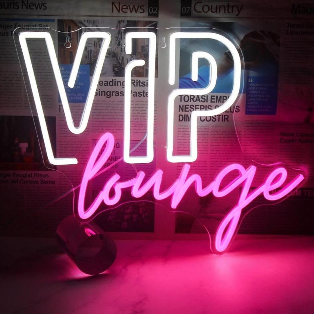 VIPネオンサイン LED看板 USB給電 バー クラブ装飾 楽天市場】【ポイント 5倍UP !】ネオンサイン 「VIP」壁掛け USB給電