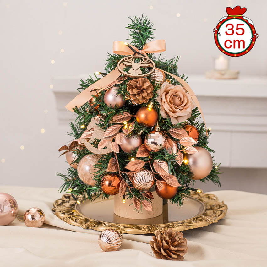 楽天市場】クリスマスツリー 卓上 35cm 北欧クリスマスツリー おしゃれ 