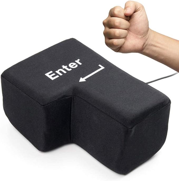 1stモール  巨大 エンターキー Enter パソコン PC BIG 約1700倍 USB おもしろグッズ クッション 景品 贈り物 ST-KYOENTER ggw725x Amazon | BIG ENTER 巨大 エンターキー Enter パソコン PC BIG