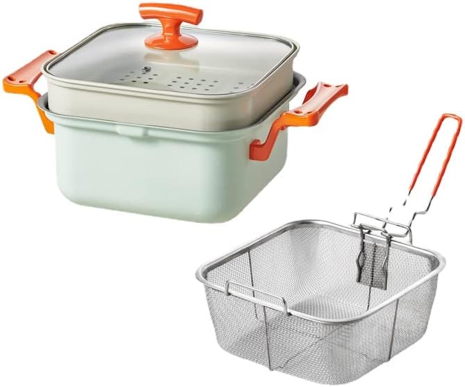 多機能 揚げ物用品 キッチンラック 家庭用小型フライパン 大容量ステンレス製品 システムパン唐揚げ フライドチキン フライドチキン 調理器具