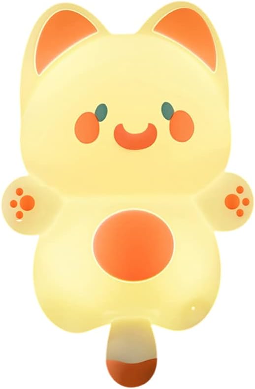 楽天市場】ベッドサイドランプ 猫ちゃん シリコン素材 タッチ式 多色