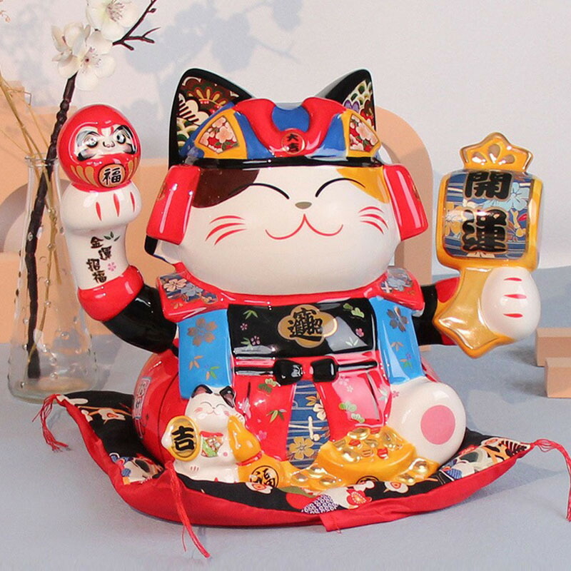 招き猫 まねきねこ 鉄器 鈴 福猫 福 来福 置物 オブジェ インテリア