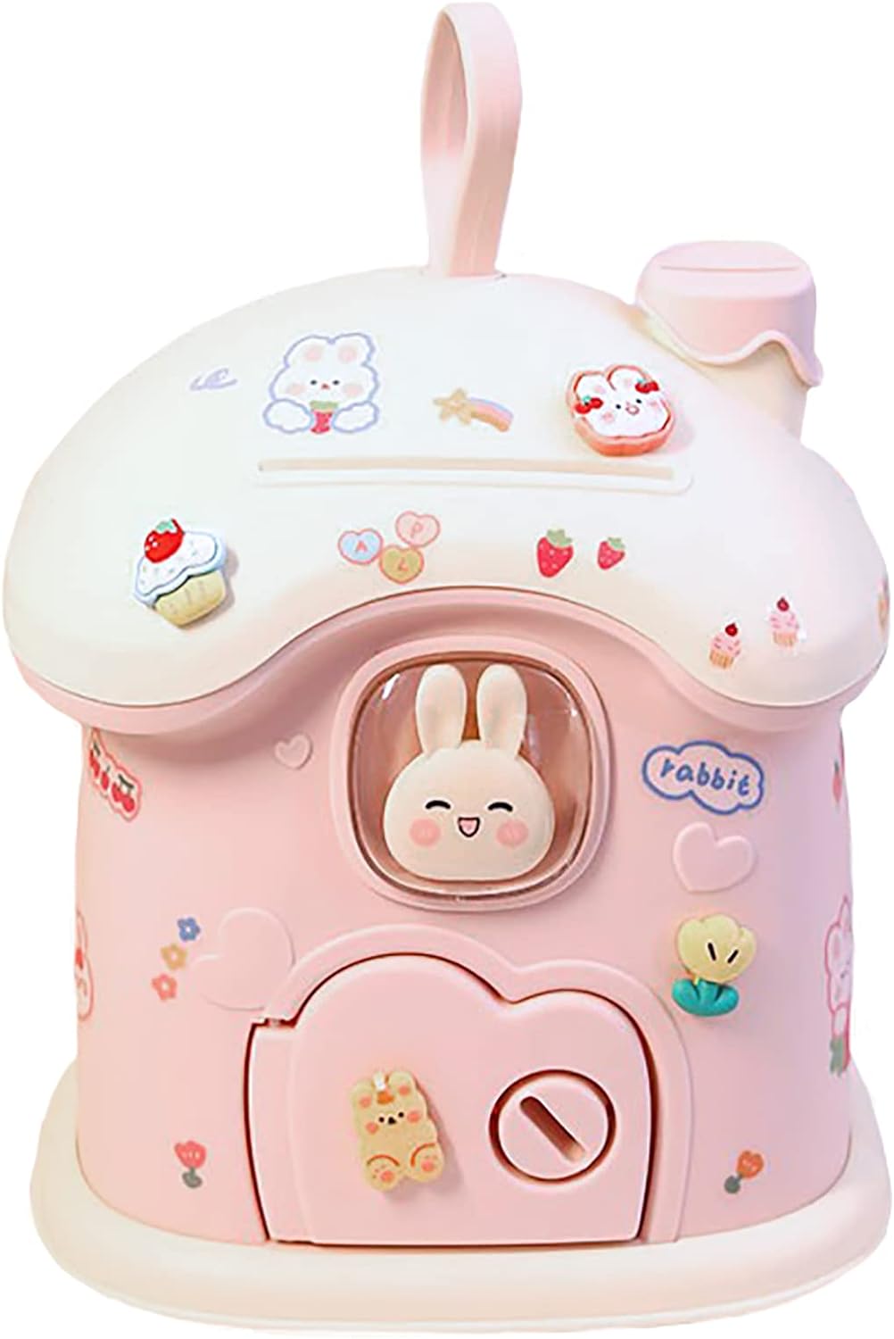 楽天市場】貯金箱 お札 かわいい いうさぎの形 DIY可能 3D 動物 シール