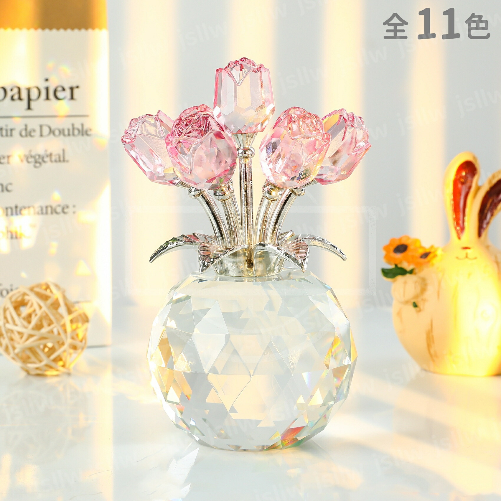 プレゼント クリスタル バラ 枯れない 花 薔薇 ギフト 結婚祝い 記念日 女性 jsllw-zys-13_0.jpg