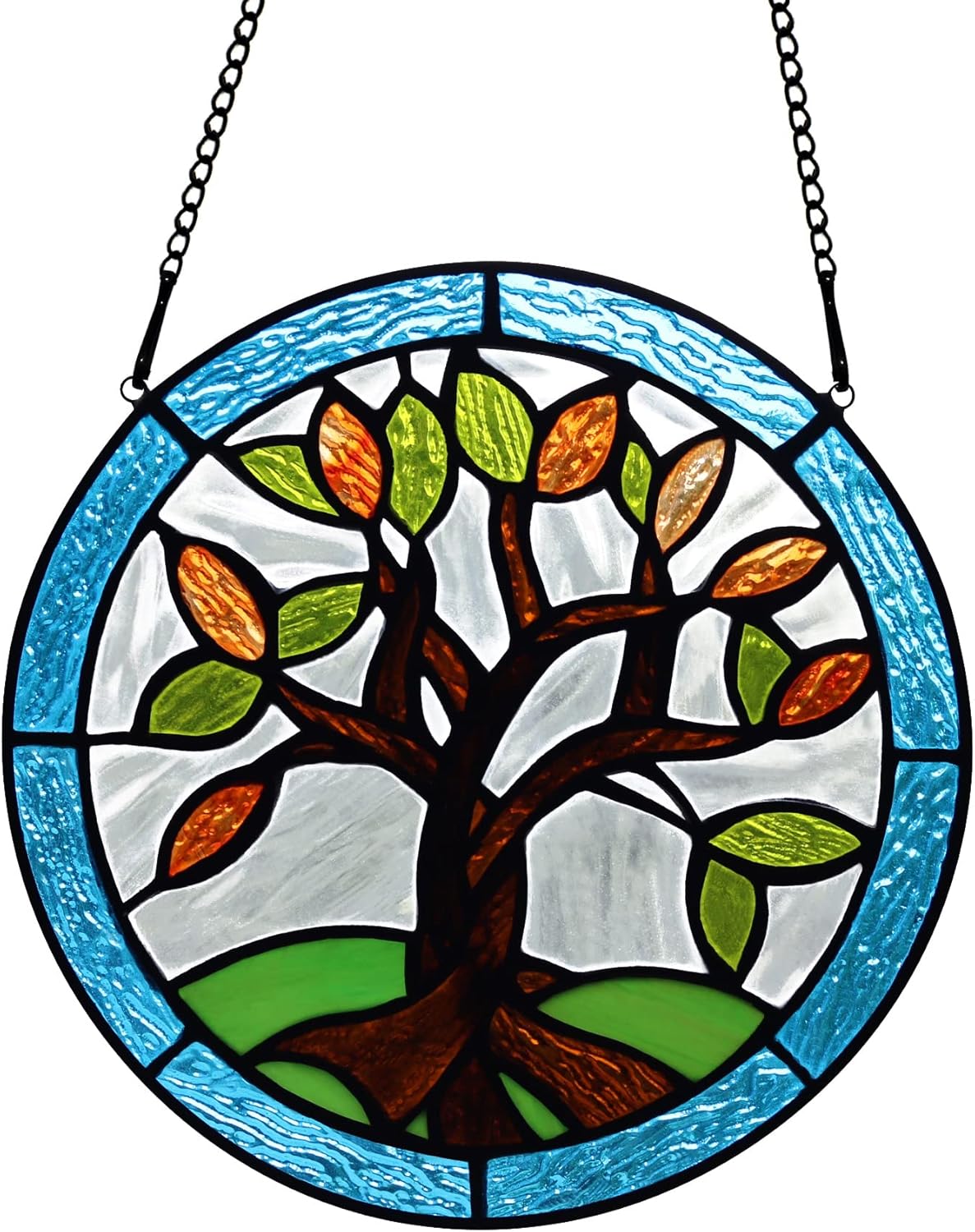 楽天市場】25cmステンドグラスティファニー-ツリーオブライフ『生命の