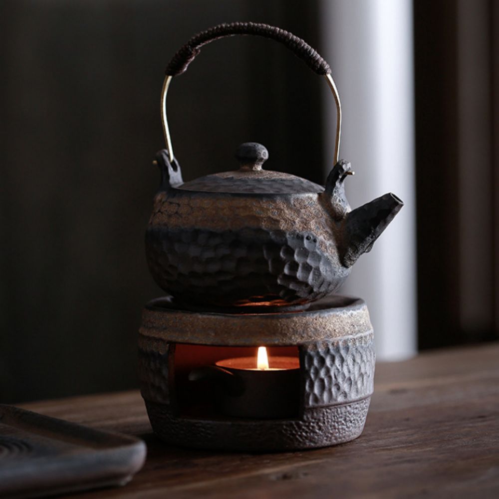 楽天市場】【煎茶道具 涼炉/炭型電熱器】 低涼炉 北村和煌作 電熱器付