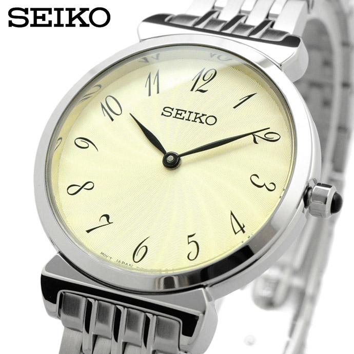 SEIKO 腕時計 セイコー 時計 ウォッチ クォーツ ビジネス カジュアル レディース SFQ801P1 [並行輸入品]｜SHOP NORTH STAR 店 15,400円