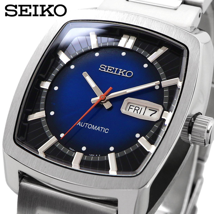 室内試着のみ。SEIKO 自動巻き SNKM97 海外モデル Seiko 5 SEIKO セイコー 腕時計 メンズ 海外モデル RECRAFT