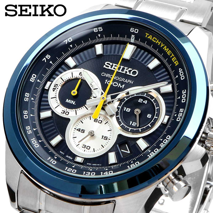 高い品質 スーパーセール クーポン配布中 ポイントアップ 新品 腕時計 Seiko セイコー 海外モデル クロノグラフ タキメーター ビジネス カジュアル メンズ Ssb251p1 並行輸入品 全商品オープニング価格特別価格 Masmorracine Com Br