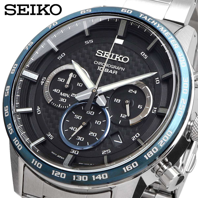 送料無料 新品 腕時計 SEIKO セイコー 海外モデル クロノグラフ ビジネス カジュアル メンズ SSB403P1 最大84%OFFクーポン