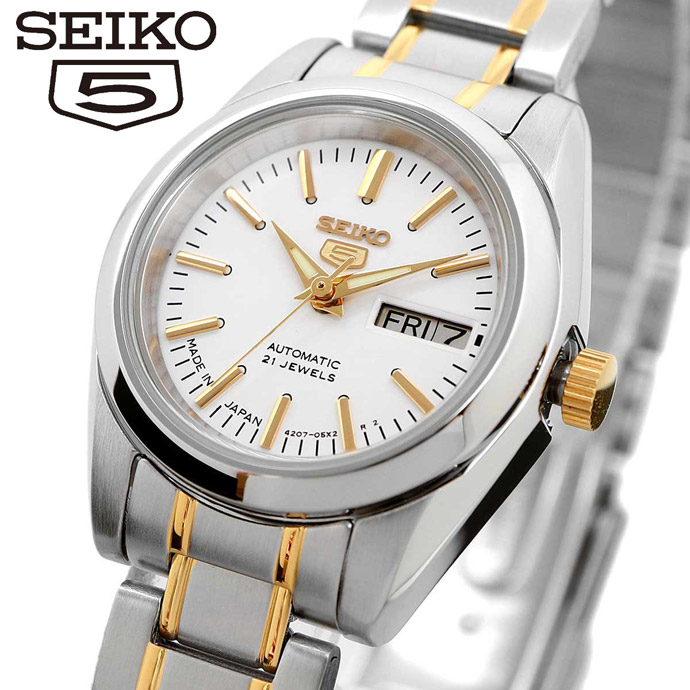 SEIKO 腕時計 セイコー 時計 ウォッチ 【日本製 Made in Japan】 セイコー5 自動巻き レディース SYMK19J1 海外モデル [並行輸入品]｜SHOP NORTH STAR 店