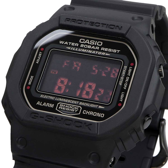 送料無料 新品 腕時計 送料無料 Casio 並行輸入品 Dw 5600ms 1 レッドアイ マットブラック Eye Red Black Mat デジタル 海外モデル G Shock カシオ Dw 5600ms 1 Spmau Ac In
