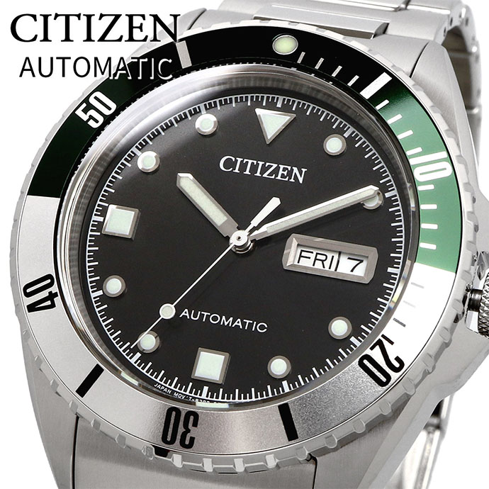 CITIZEN ウォッチ シチズン 時辰儀 御覧なさる 運動競技自動小銃 自動小銃一巻き 黒いこと メンズ NH7531-50E [並行輸入品]