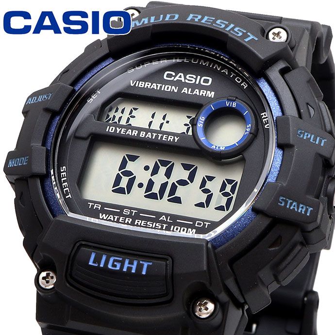CASIO 腕時計 カシオ 時計 ウォッチ チープカシオ チプカシ 100ｍ防水 バイブ機能 TRT-110H-2AV [並行輸入品]