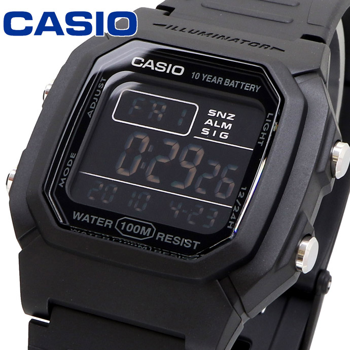 カシオ スタンダード W-800H-1BV